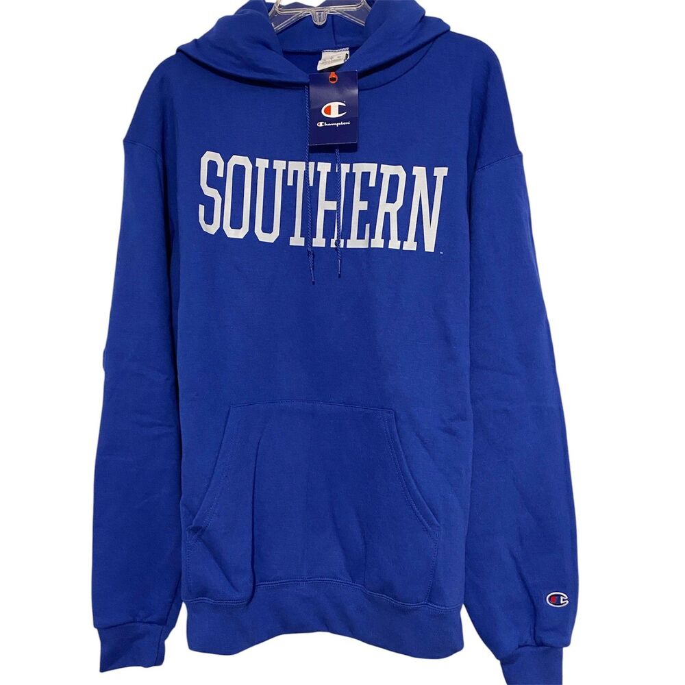 Champion Large  Mens Southern Connecticut State Owls University  Hoodie NWT